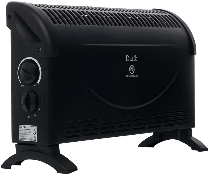 Конвектор Dario DCH7120 чорний - зображення 3