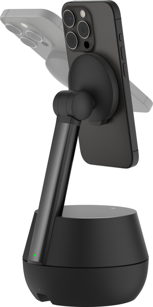 Індукційний зарядний пристрій Belkin Auto-Tracking MagSafe Stand Pro (MMA008VF05BK) - зображення 8