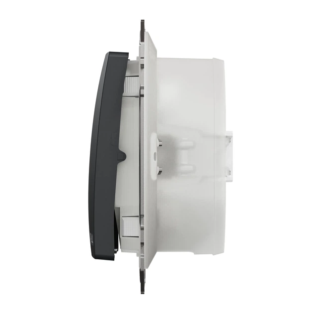 Переключатель одноклавишный Schneider Electric Sedna Design IP44 чёрный SDD214106 - изображение 2