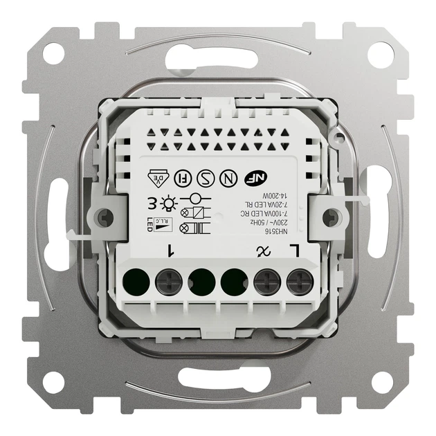 Светорегулятор поворотный Schneider Electric Sedna Design 200 Вт белый SDD111502 - изображение 8