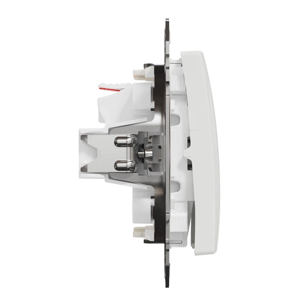 Выключатель двухклавишный Schneider Electric Sedna Design с подсветкой белый SDD111105L - изображение 4