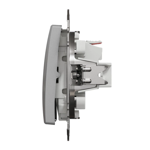 Выключатель двухклавишный Schneider Electric Sedna Design алюминий SDD113105 - изображение 5