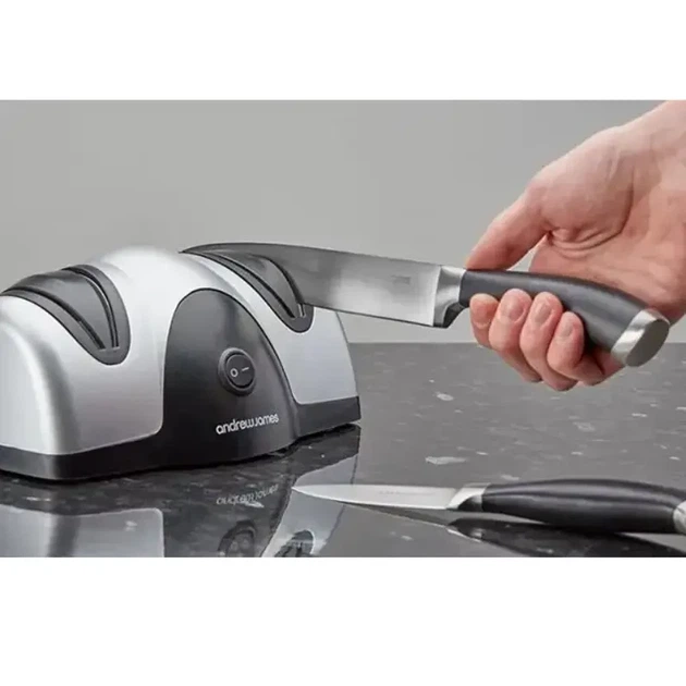 Электрическая ножеточка Knife Sharpener, Кухонная заточка для ножей и ножниц - изображение 6