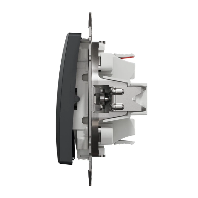 Кнопочный переключатель одноклавишный Schneider Electric Sedna Design чёрный SDD114116 - Фото 5 Кнопочный переключатель одноклавишный Schneider Electric Sedna Design чёрный SDD114116 - изображение 5