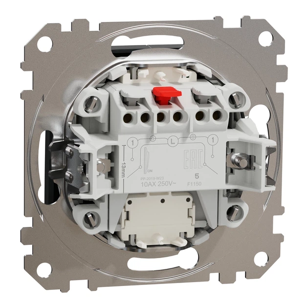 Вимикач двоклавішний Schneider Electric Sedna Design з підсвіткою чорний SDD114105L - Фото 7 Вимикач двоклавішний Schneider Electric Sedna Design з підсвіткою чорний SDD114105L - зображення 7