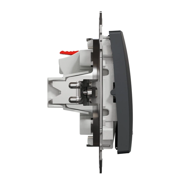 Выключатель одноклавишный Schneider Electric Sedna Design с подсветкой чёрный SDD114101L - изображение 4