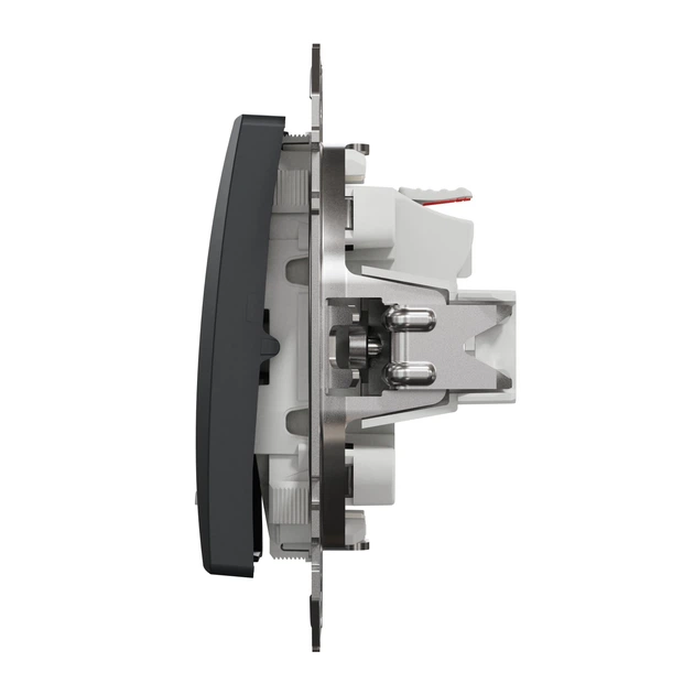 Выключатель одноклавишный Schneider Electric Sedna Design с подсветкой чёрный SDD114101L - изображение 5