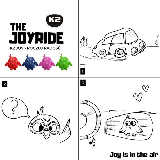Ароматизатор для салона авто K2 JOY GARDEN на диффузор обдува (V892) - Фото 7 Ароматизатор для салона авто K2 JOY GARDEN на диффузор обдува (V892) - изображение 7