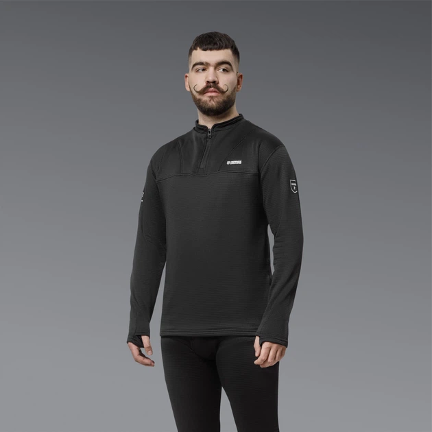 Терморубашка Arctic Shield Black XXL — Універсальний реглан для тепла та свободи руху - зображення 2