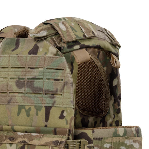 Плитоноска КРУК, система быстрого сброса. Molle. Цвет Мультикам. - изображение 5