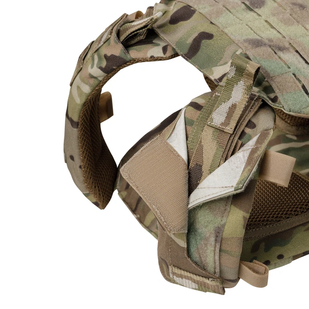 Плитоноска КРУК, система быстрого сброса. Molle. Цвет Мультикам. - изображение 6