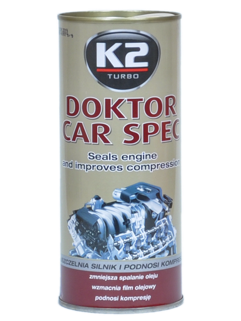 Присадка в масло K2 Doktor Car Spec 443 мл (T350SYNT) - изображение 2