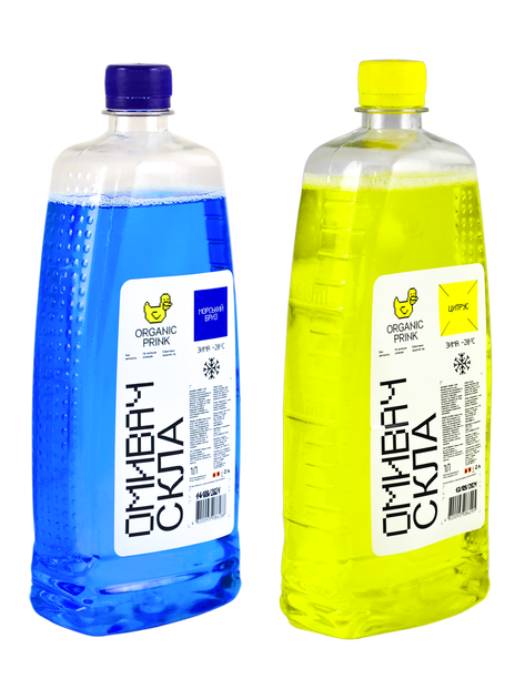 Омыватель стекла зимний Organic Prink -20°С морской бриз 1л (012028) - изображение 3