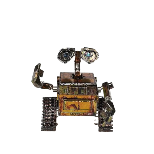 Валли / WALL-E металлический 3Д пазл для домашней сборки KR 026 - изображение 2