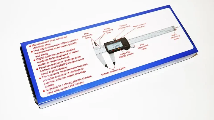 Электронный штангенциркуль Digital Caliper с LCD микрометр в кейсе - изображение 3