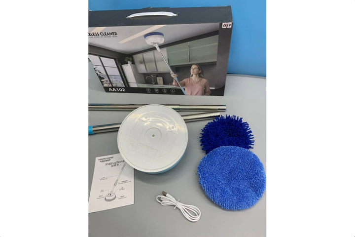 Аккумуляторная швабра Wireless Cleaner для уборки - Фото 5 Аккумуляторная швабра Wireless Cleaner для уборки - изображение 5