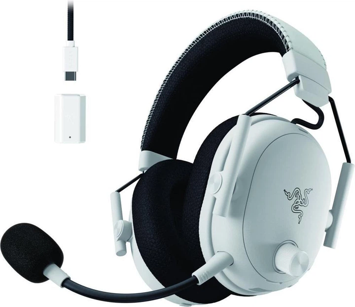 Наушники с микрофоном Razer Blackshark V3 PRO Wireless White (RZ04-05400200-R3M1) - изображение 2