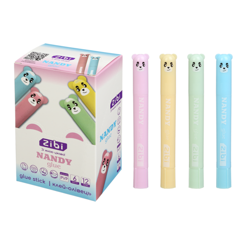Клей-олівець 6г ZiBi 6306 NANDY PVP (12) /ZB.6306/ - изображение 4