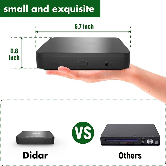 DVD-проигрыватель Blu-Ray DIDAR EVP-203 1080P HDMI/AV выход – фото