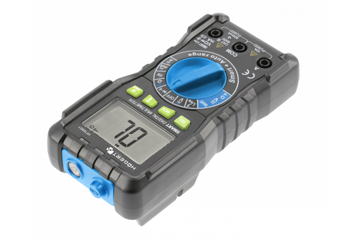 Цифровой мультиметр с интеллектуальной технологией Smart Hogert HT1E601 - Фото 1 Цифровой мультиметр с интеллектуальной технологией Smart Hogert HT1E601 - изображение 1