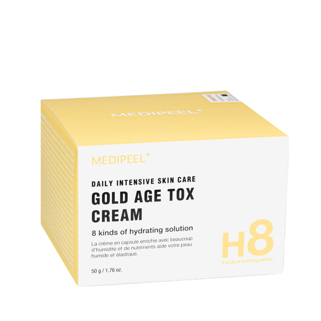 Крем для лица капсульный антивозрастной Medi-Peel Gold Age Tox Cream ночной 50 мл - Фото 3 Крем для лица капсульный антивозрастной Medi-Peel Gold Age Tox Cream ночной 50 мл - изображение 3