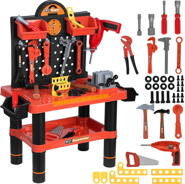 Warsztat dla dzieci Ricokids 772500 Czerwony (5903890613082) - obraz 1