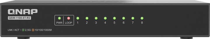 Комутатор QNAP QSW-1108-8T-R2 - зображення 4