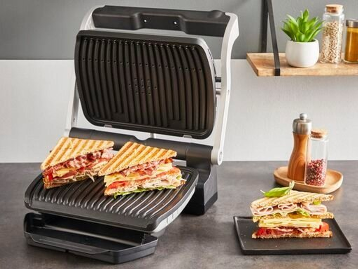 Grill elektryczny Tefal OptiGrill+ GC718D10 - obraz 4