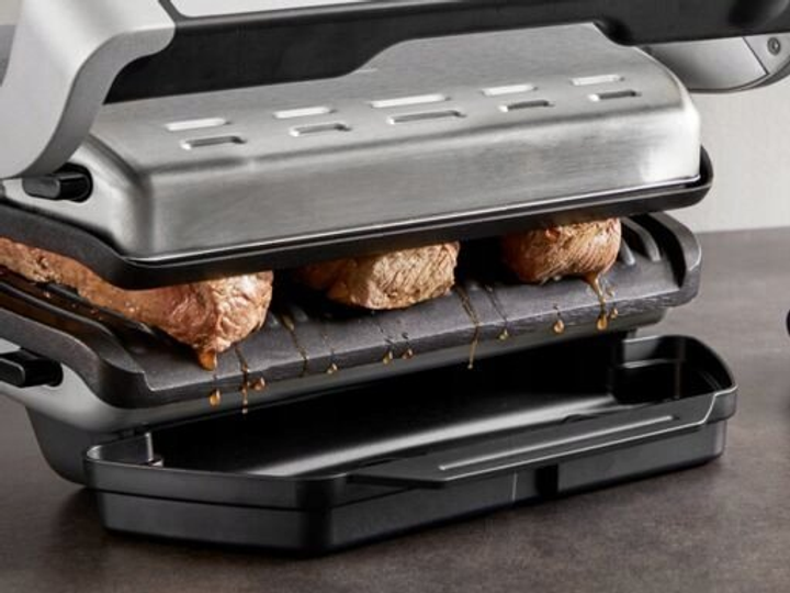 Grill elektryczny Tefal OptiGrill+ GC718D10 - obraz 6