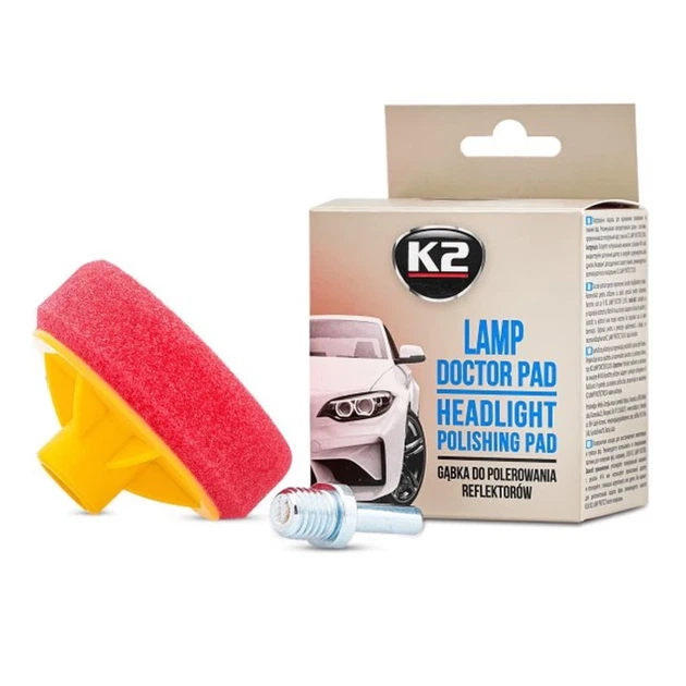 Набір для полірування та відновлення фар авто K2 Lamp Doctor Protect 4 позиції - зображення 3