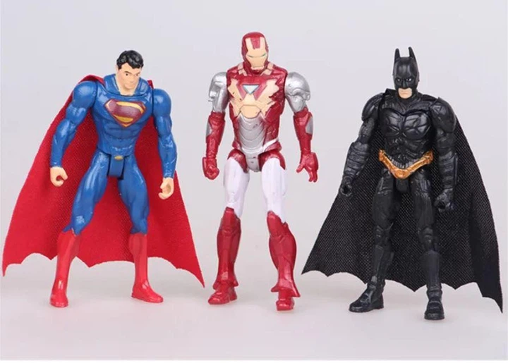 Набір фігурок супергероїв Marvel & DC – 6 героїв у комплекті