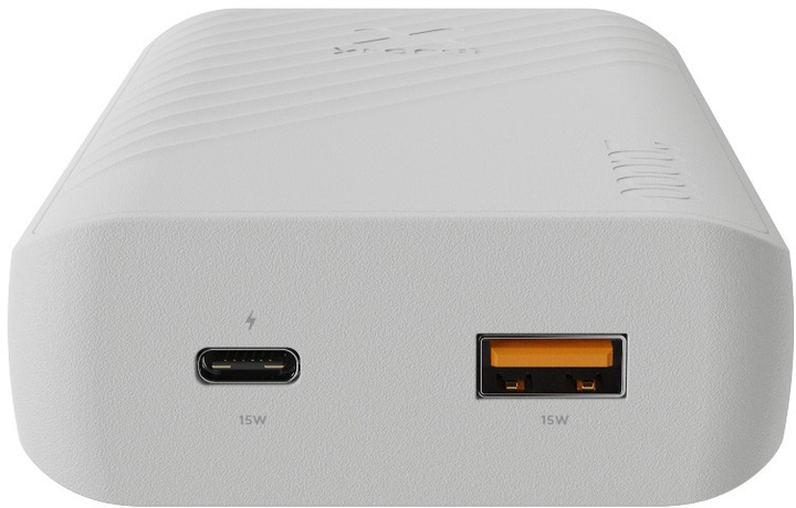 УМБ Xtorm Go2 20000 mAh 15 W FastCharge Ash White (8718182278255) - зображення 7