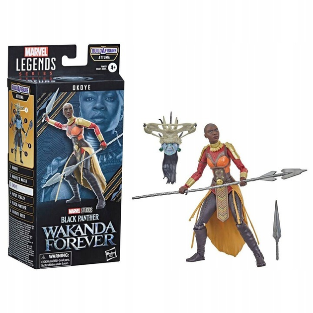 Figurka Hasbro Legends Black Panther Wakanda Forever 15 cm Okoye F3677 (5010993938971) - obraz 2