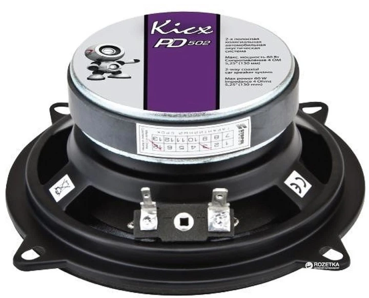 Автоакустика Kicx PD-502 - Фото 3 Автоакустика Kicx PD-502 - зображення 3
