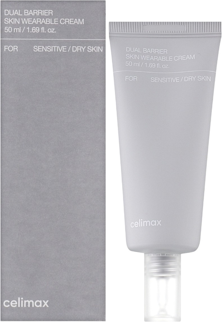 Krem nawilżający do twarzy Celimax Dual Barrier rewitalizujący z ceramidami 50 ml (8809606850505) - obraz 2