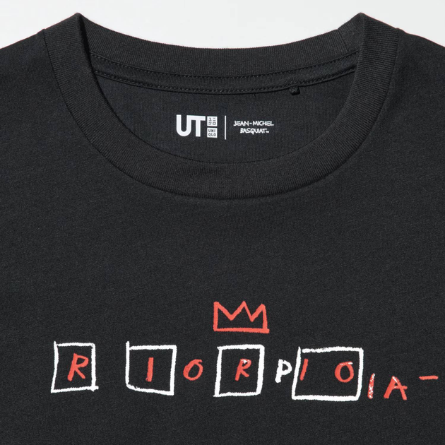 Подростковая футболка для мальчика Uniqlo 228006045 164 см Черная (1159840959) - Фото 4 Подростковая футболка для мальчика Uniqlo 228006045 164 см Черная (1159840959) - изображение 4
