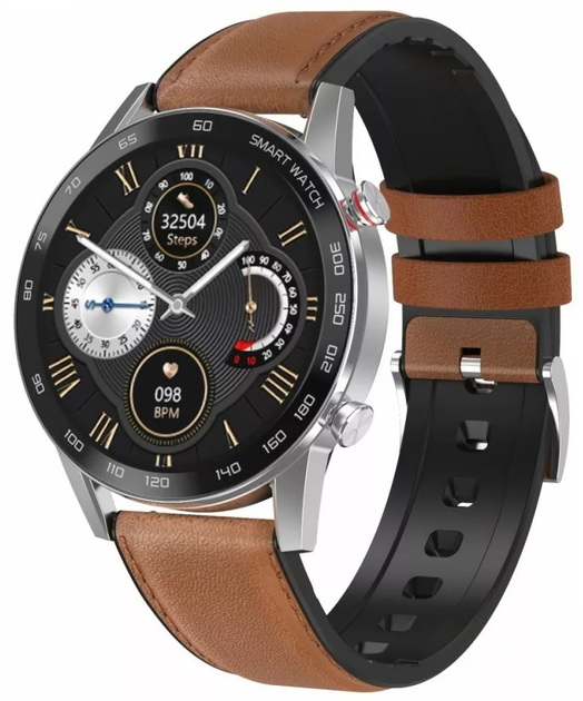 Смарт-годинник Oromed Smartwatch ORO Smart Fit 4 Brown (5907763679960) - зображення 1