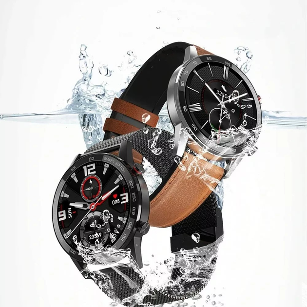 Смарт-годинник Oromed Smartwatch ORO Smart Fit 4 Brown (5907763679960) - зображення 6