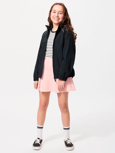 Детская ветровка для девочки Uniqlo 52241563 110 см Черная (1159844538) - изображение 3