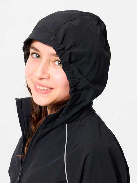 Детская ветровка для девочки Uniqlo 52241563 110 см Черная (1159844538) - изображение 5
