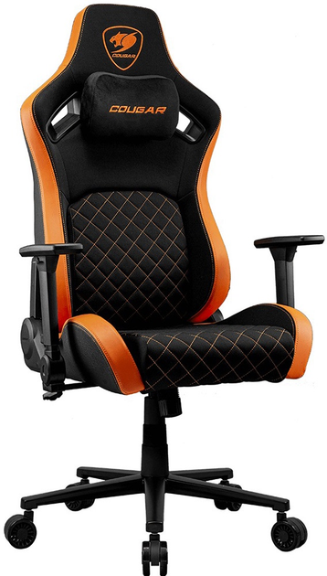 Крісло геймерське Cougar Defensor F Black-Orange (CGR-DFF) - зображення 2
