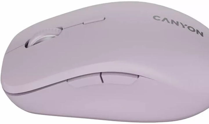 Mysz Canyon MW-12 Silent Wireless/Bluetooth Pink (CNS-CMSW12P) - obraz 3