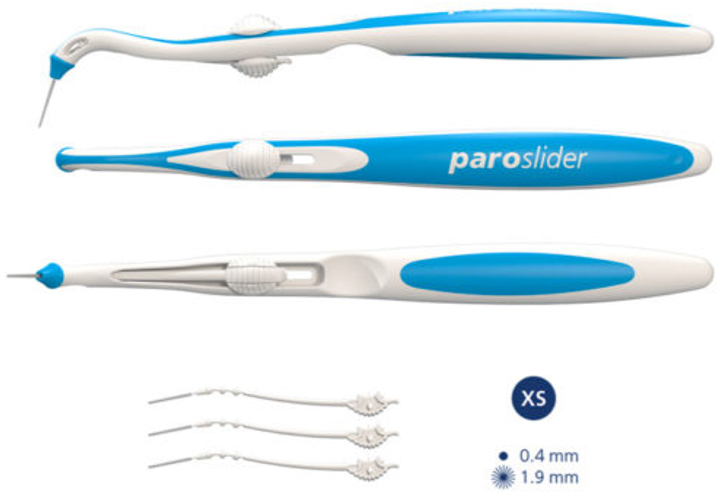 Ultra dokładna szczoteczka Paro Swiss Slider do czyszczenia przestrzeni międzyzębowych (7610458010303) - obraz 5