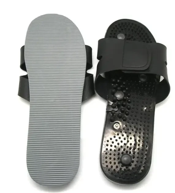 Тапочки массажные Digital slipper JR-309A для ног точечный импульсный массажер 3217 - изображение 5