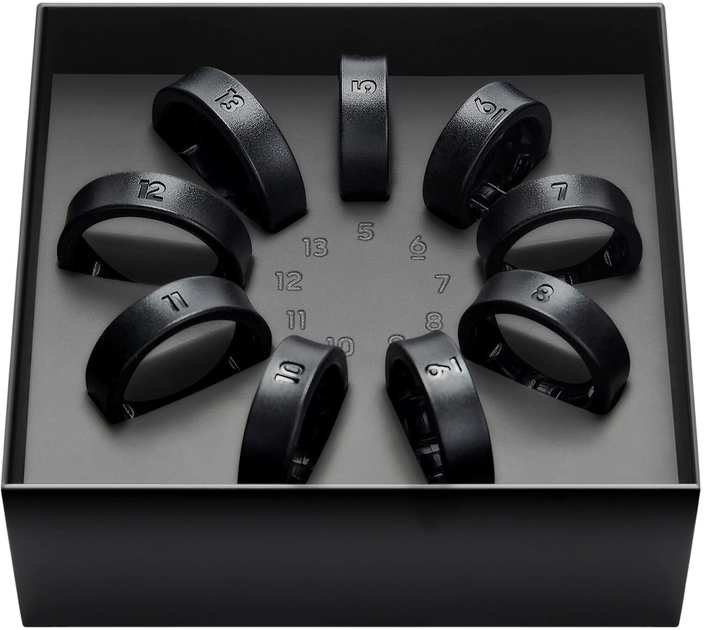 Zestaw testowy Samsung Galaxy Ring New Sizing Kit Black (ET-YQ510KBEGEU) - obraz 1