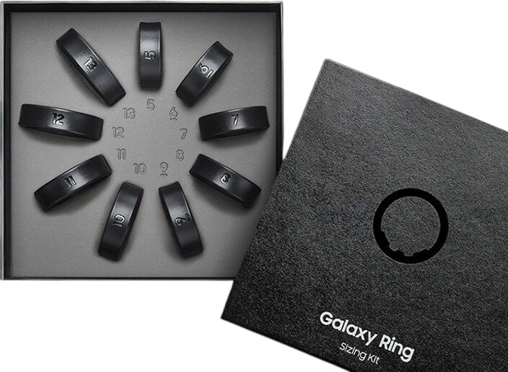 Zestaw testowy Samsung Galaxy Ring New Sizing Kit Black (ET-YQ510KBEGEU) - obraz 3