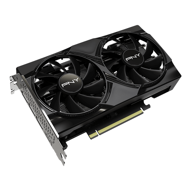 Відеокарта PNY GeForce RTX 5060 VERTO Dual Fan OC (VCG50608DFXPB1-O) - зображення 2