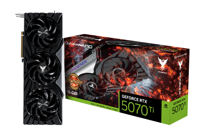 Видеокарта Gainward GeForce RTX 5070 Ti Phoenix GS V1 (NE7507TS19T2-GB2031C) - изображение 11