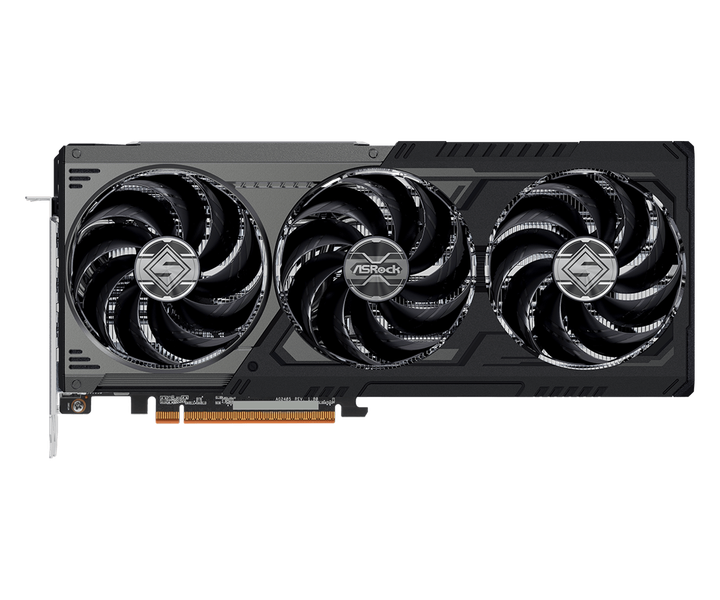 Видеокарта ASRock Radeon RX 9070 XT Steel Legend Dark 16GB