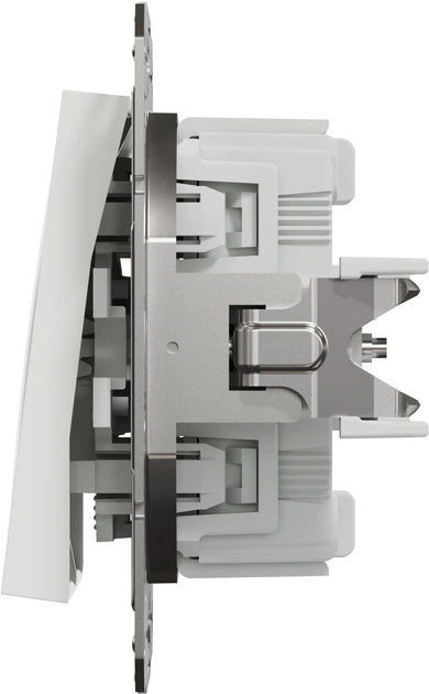 Перемикач двоклавішний Schneider Electric Asfora білий без рамки EPH0670121 - изображение 3